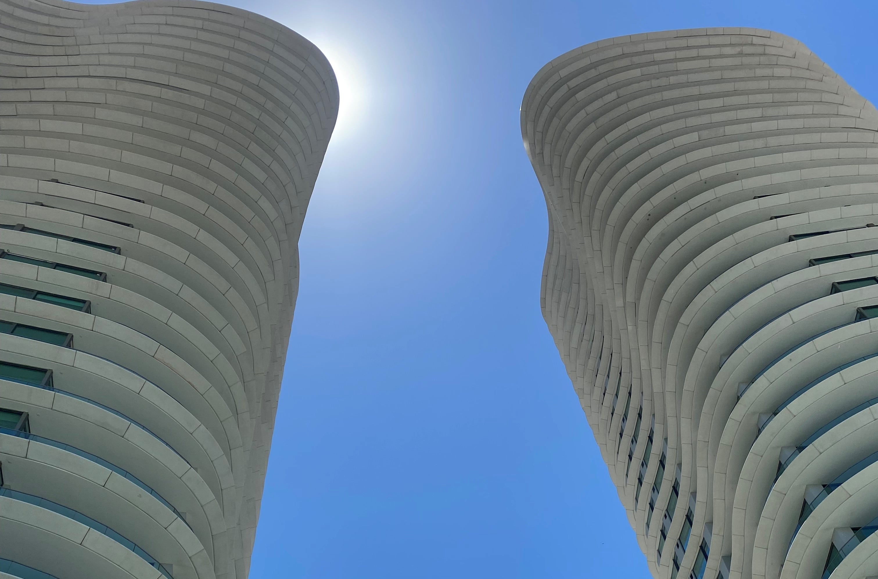 Las torres de Fendi Chateau tienen 27 pisos cada una