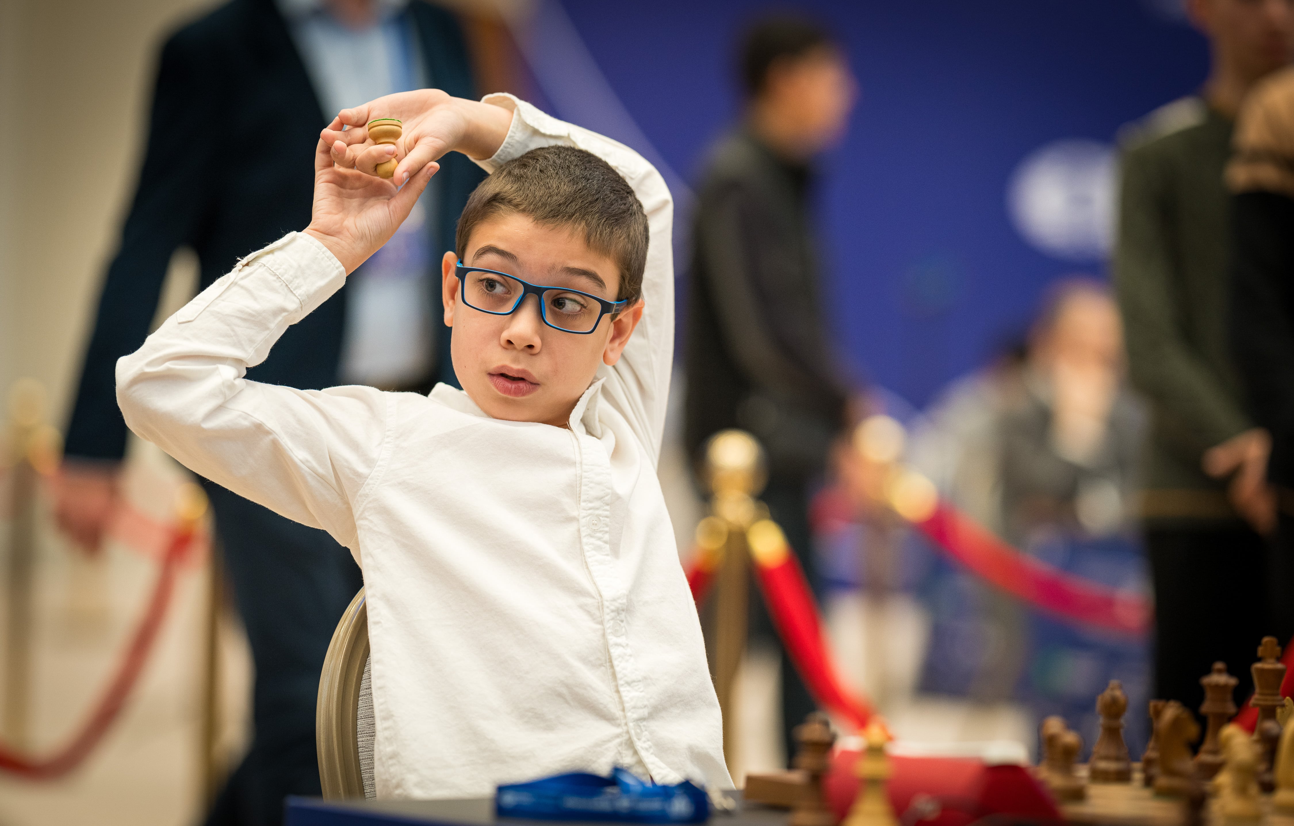 Faustino Oro será gran maestro a los 12 años 6 Oro empezó en el ajedrez durante la cuarentena, y pocos años después se volverá el segundo de los grandes maestros más precoces de todos los tiempos.