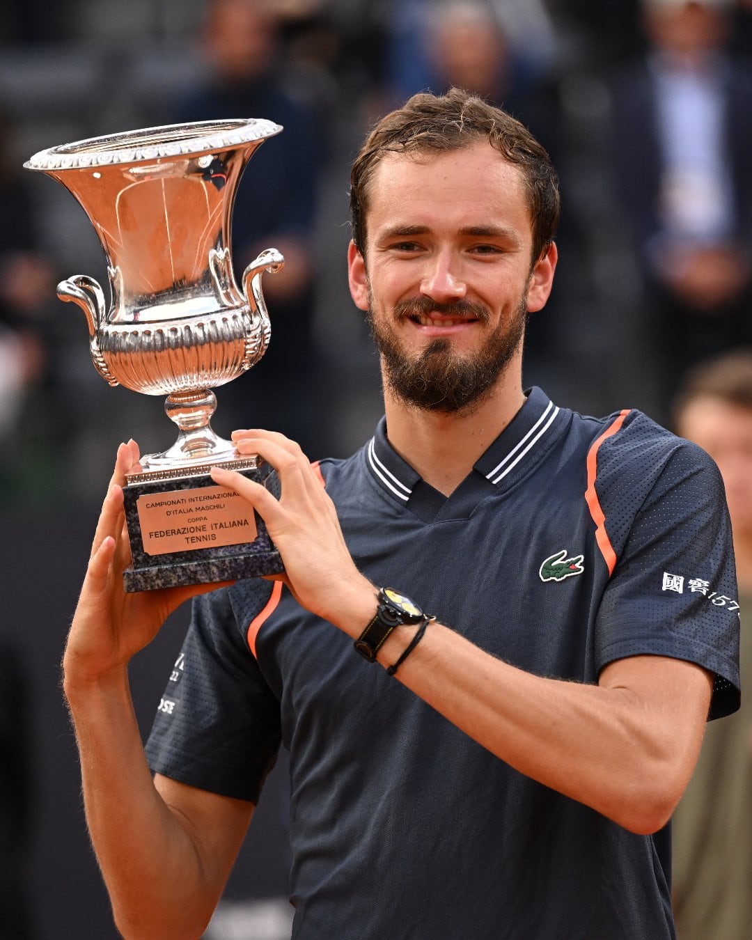 Daniil Medvedev es el único tenista que fue campeón en el Masters de Roma de los que siguen en carrera en la edición 2026