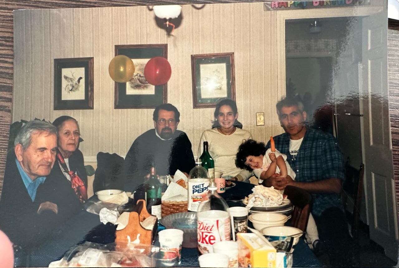 En la casa de Ricardo, su hermano, en Nueva York.