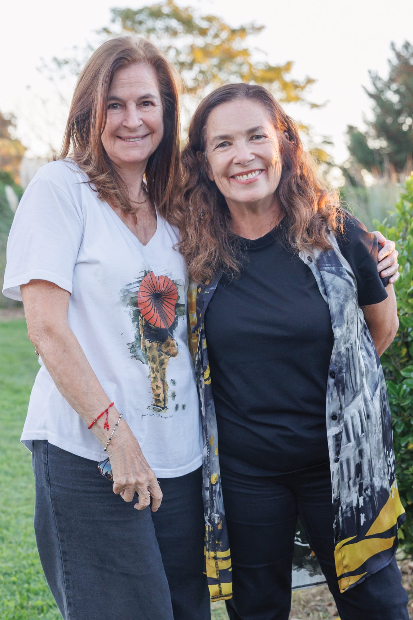 Sandra con su pareja, Marita Novaro Hueyo