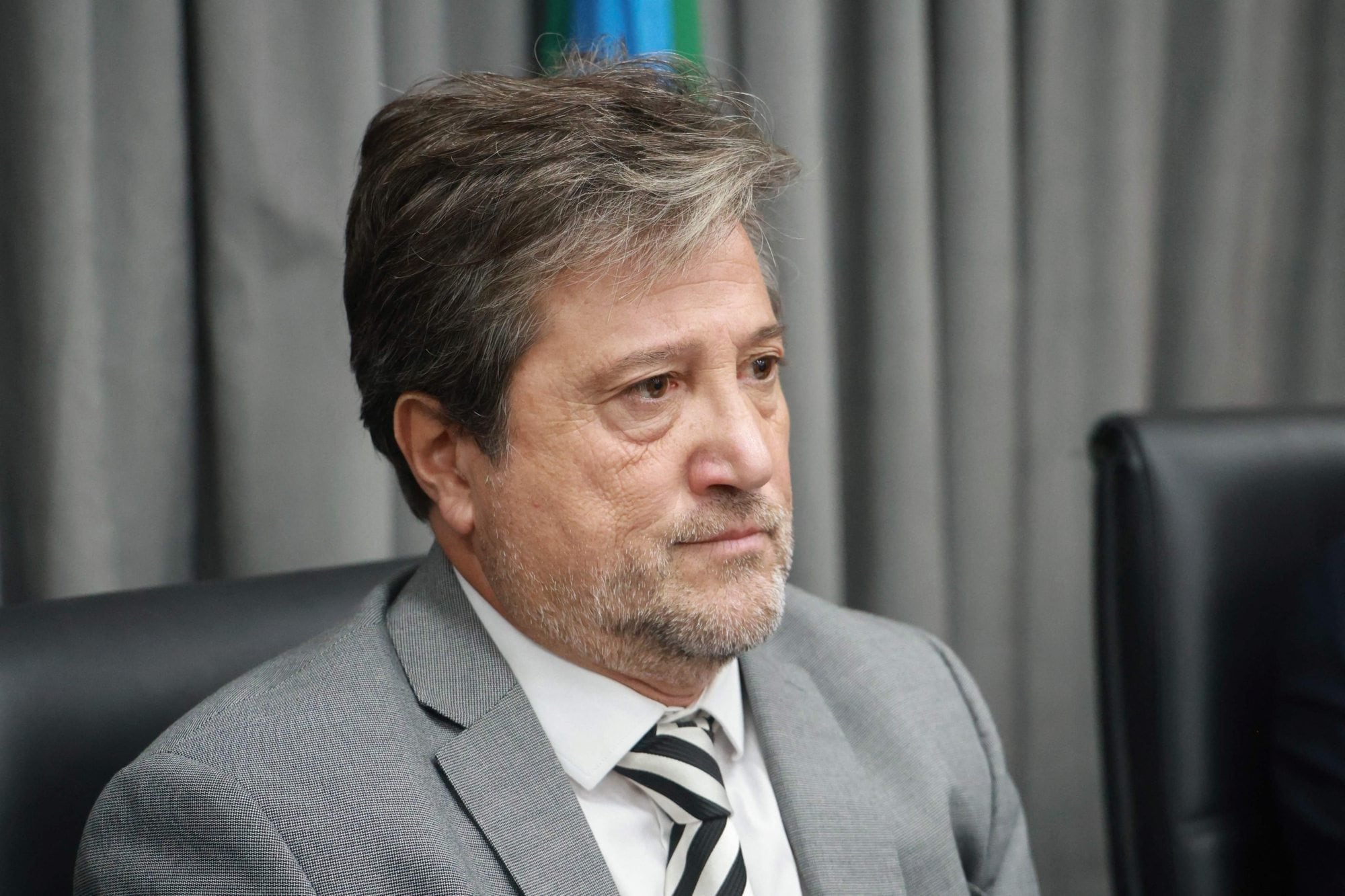 El juez Alberto Gaig, presidente del tribunal
