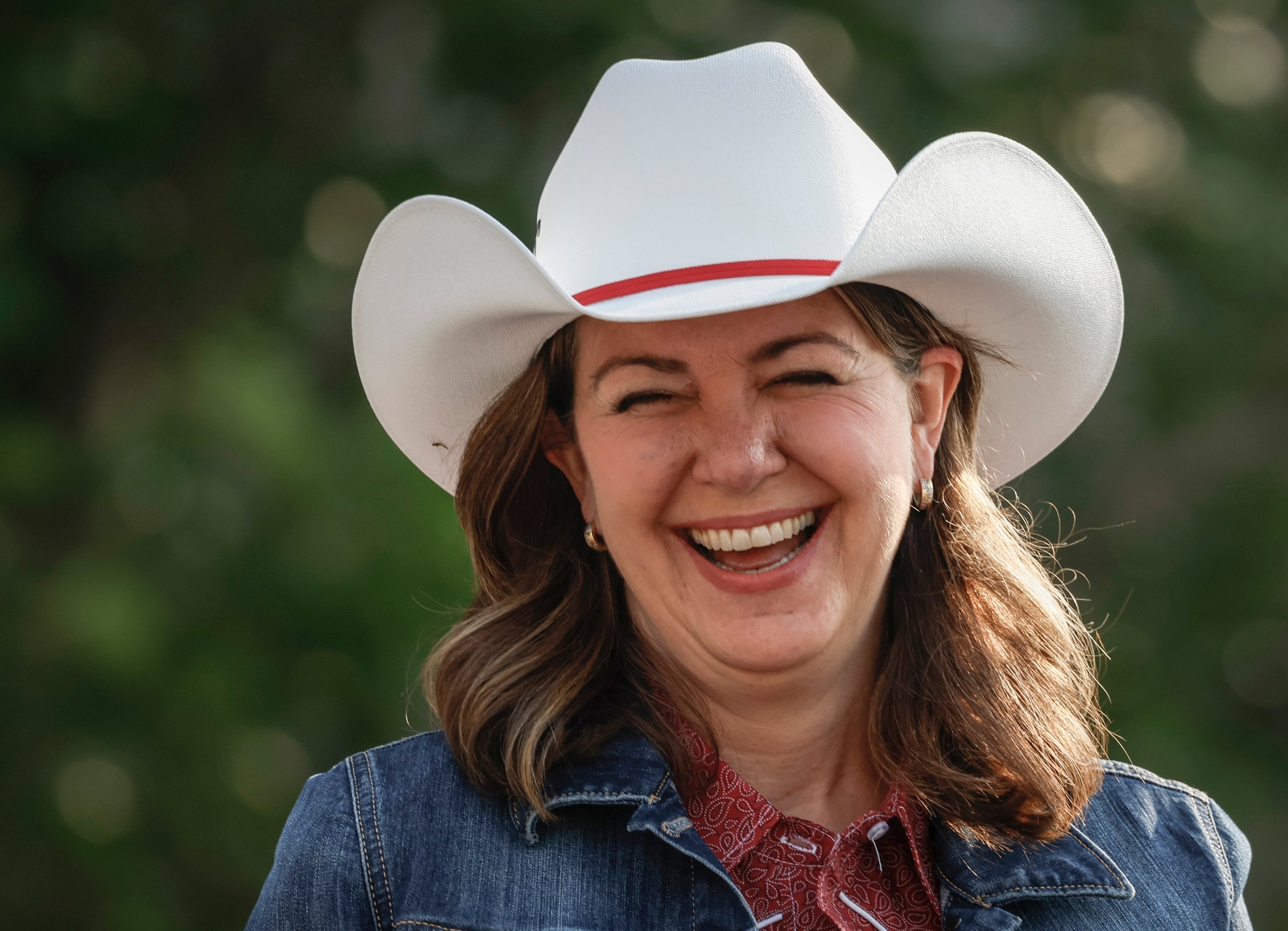 La premier de Alberta, Danielle Smith