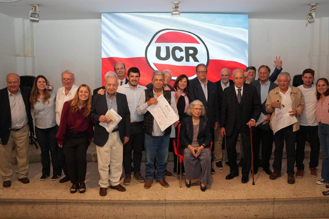 La UCR reunió a legisladores que acompañaron a Alfonsín en el retorno a la democracia