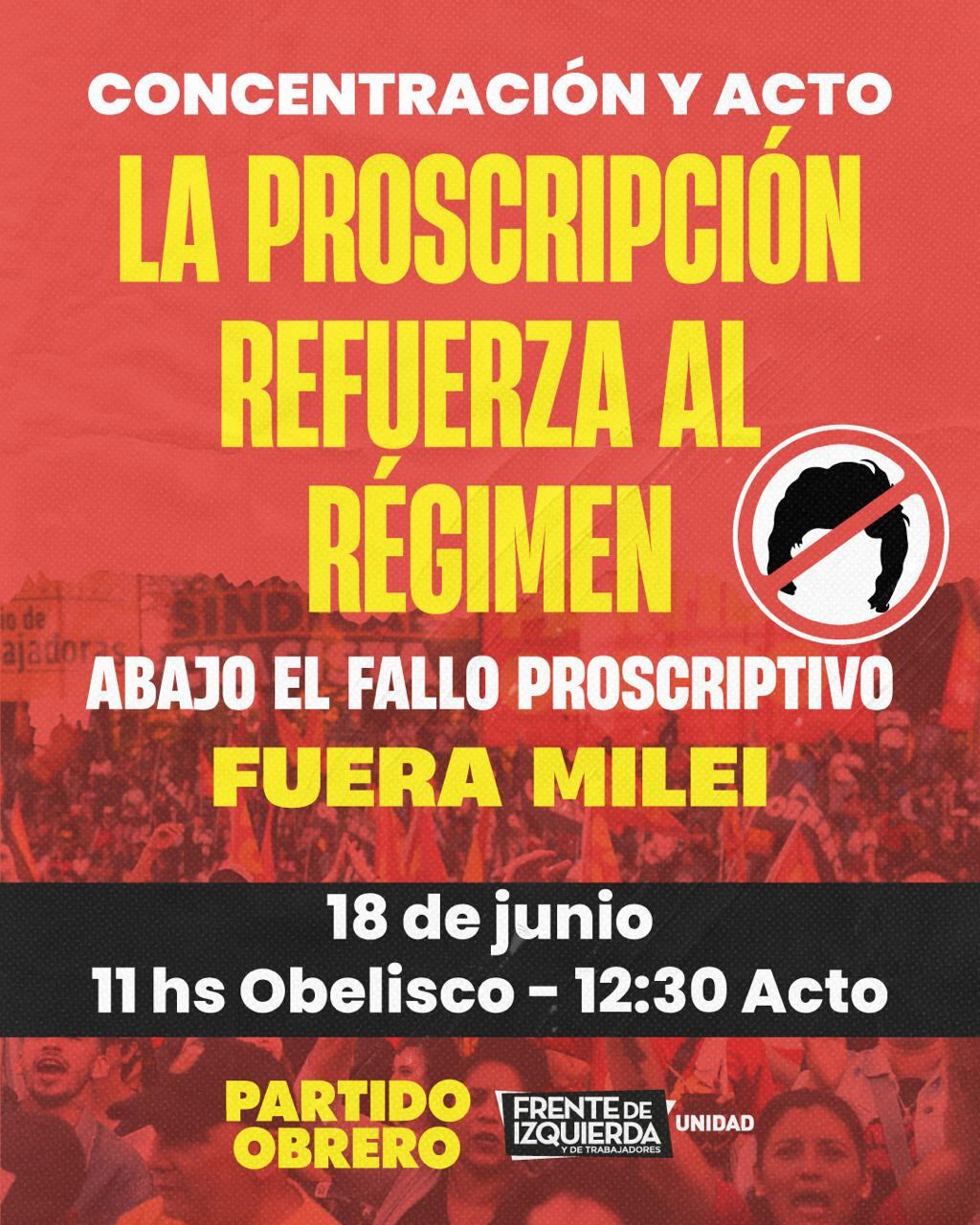 Así convoca Belliboni a la movilización