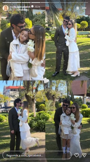 Rochi Igarzábal y Milton Cámara se casaron por civil el 30 de abril (Foto: Instagram @rochi_igarzabalok)