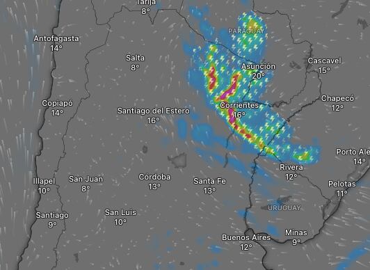 Hay alerta amarilla por tormentas para este viernes 29 de mayo: las provincias afectadas