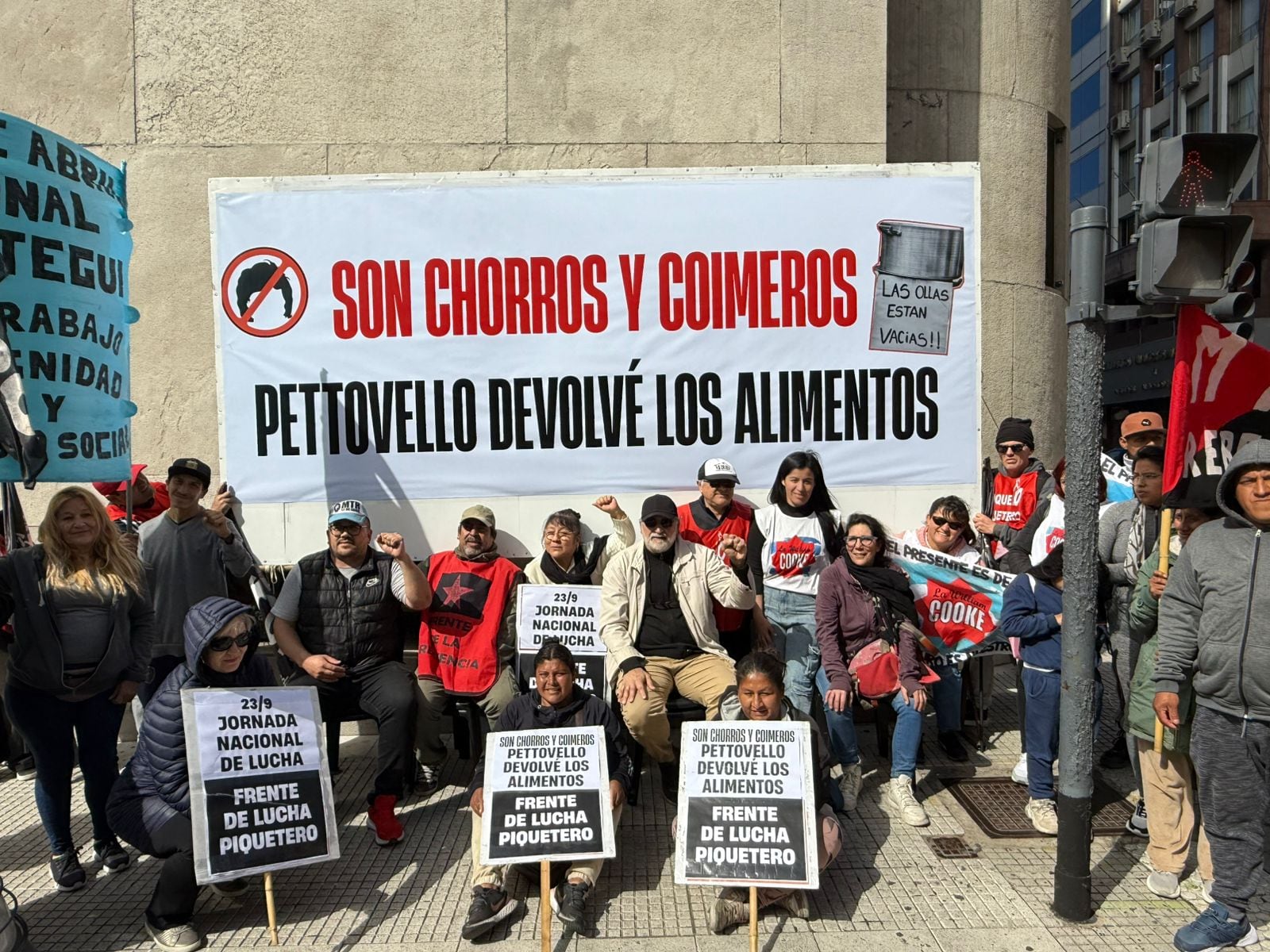 Piqueteros Anuncian Protestas a Nivel Nacional Contra Eliminación Del Plan Volver Al Trabajo