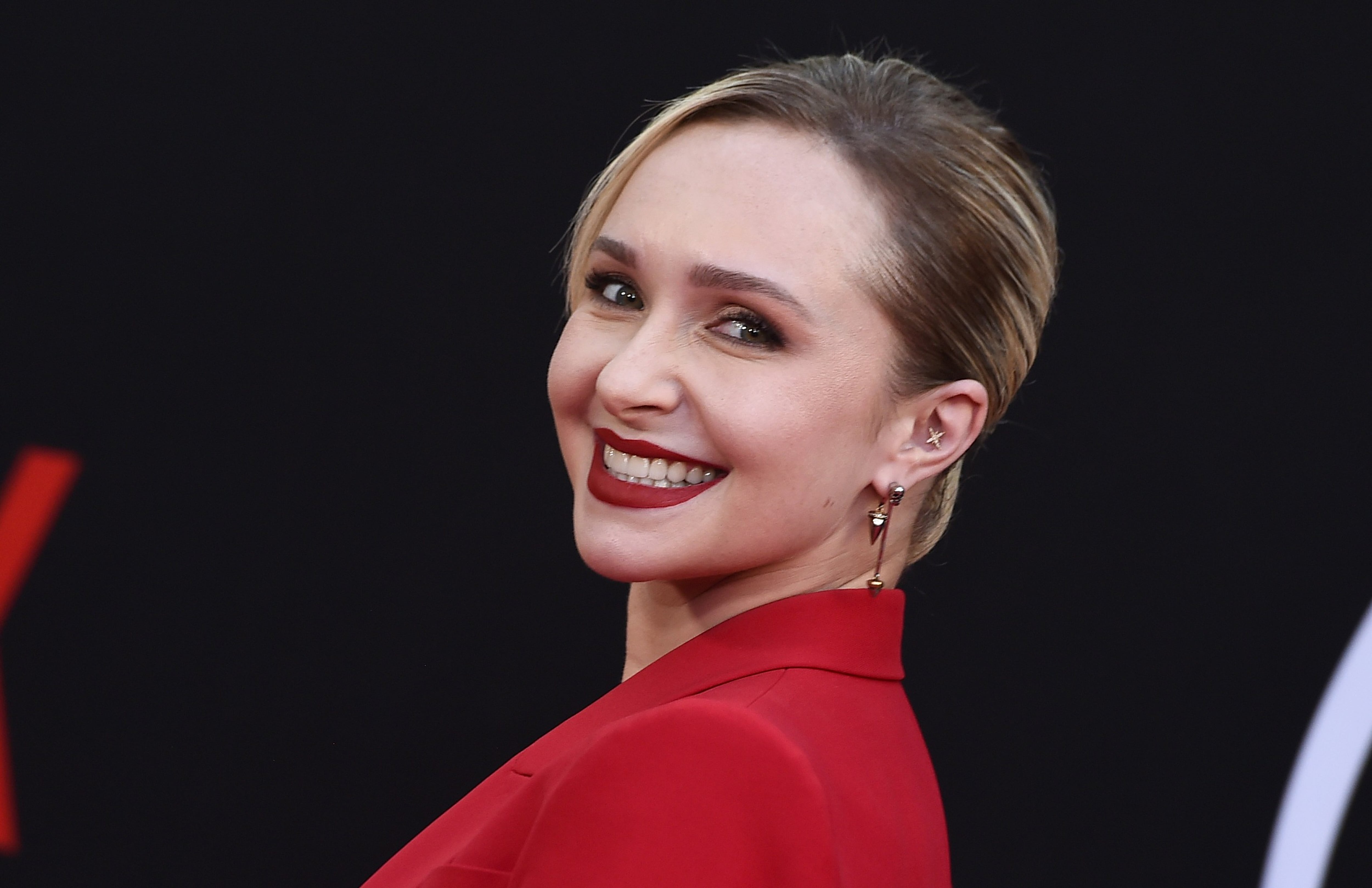 Hayden Panettiere en el estreno de