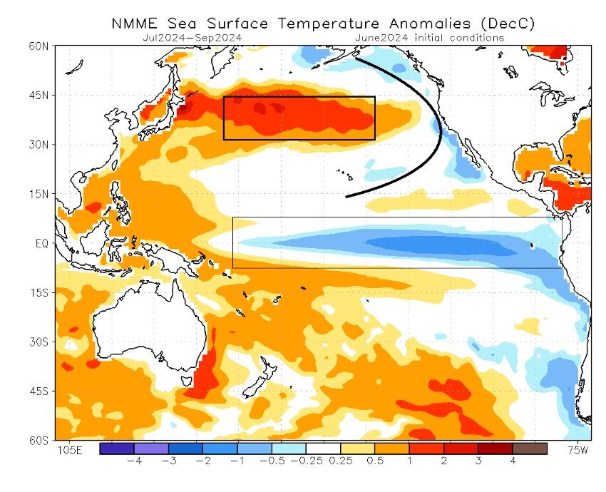 La Niña es un evento climático que se origina por el enfriamiento de la temperatura de la superficie del océano Pacífico