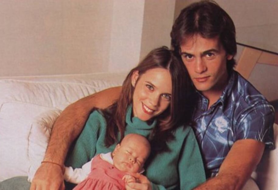 Valeria Britos y Christian Sancho son padres de Camille; hoy la joven tiene 22 años y vive en España con su madre (Foto: Archivo)