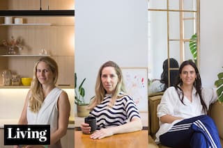 Las visitamos en un edificio con protección histórica en Barrancas de Belgrano