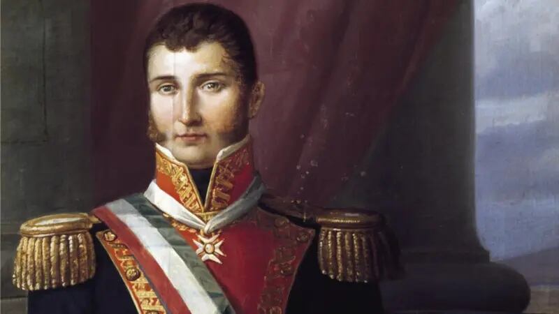 Agustín de Iturbide fue declarado emperador de México con el nombre de Agustín I, después de la independencia de España... y a su imperio se unieron territorios centroamericanos