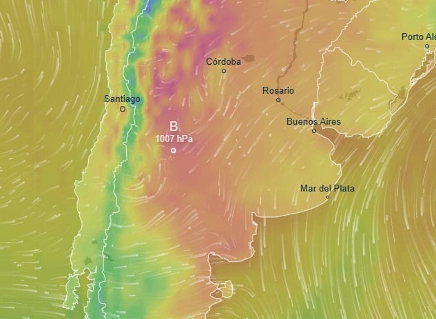 Hay alerta amarilla por tormentas para este martes 21 de octubre: las provincias afectadas