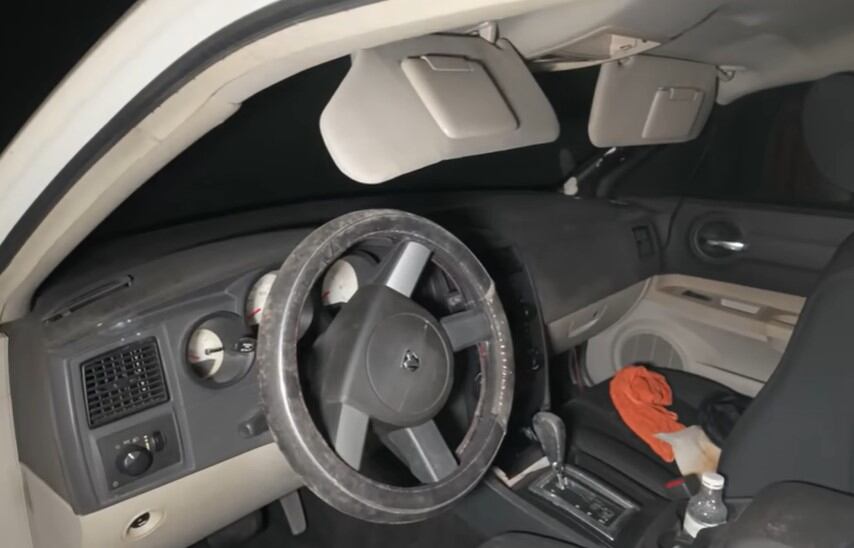 Interior del Dodge Charger Limousine Extended