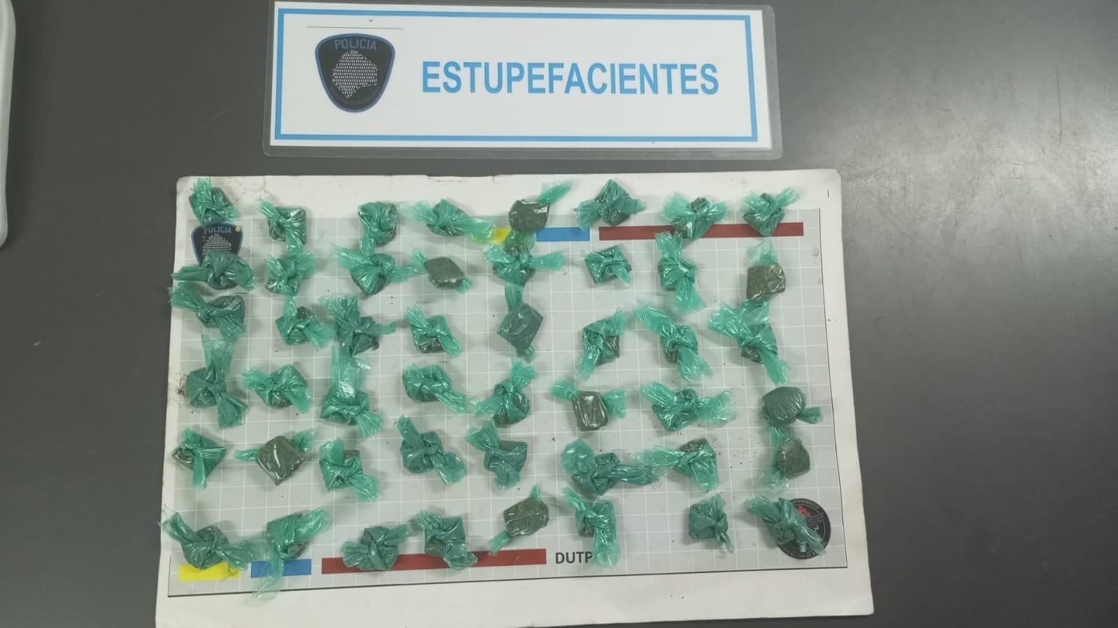 La policía porteña secuestró dosis de drogas preparadas para la venta minorista