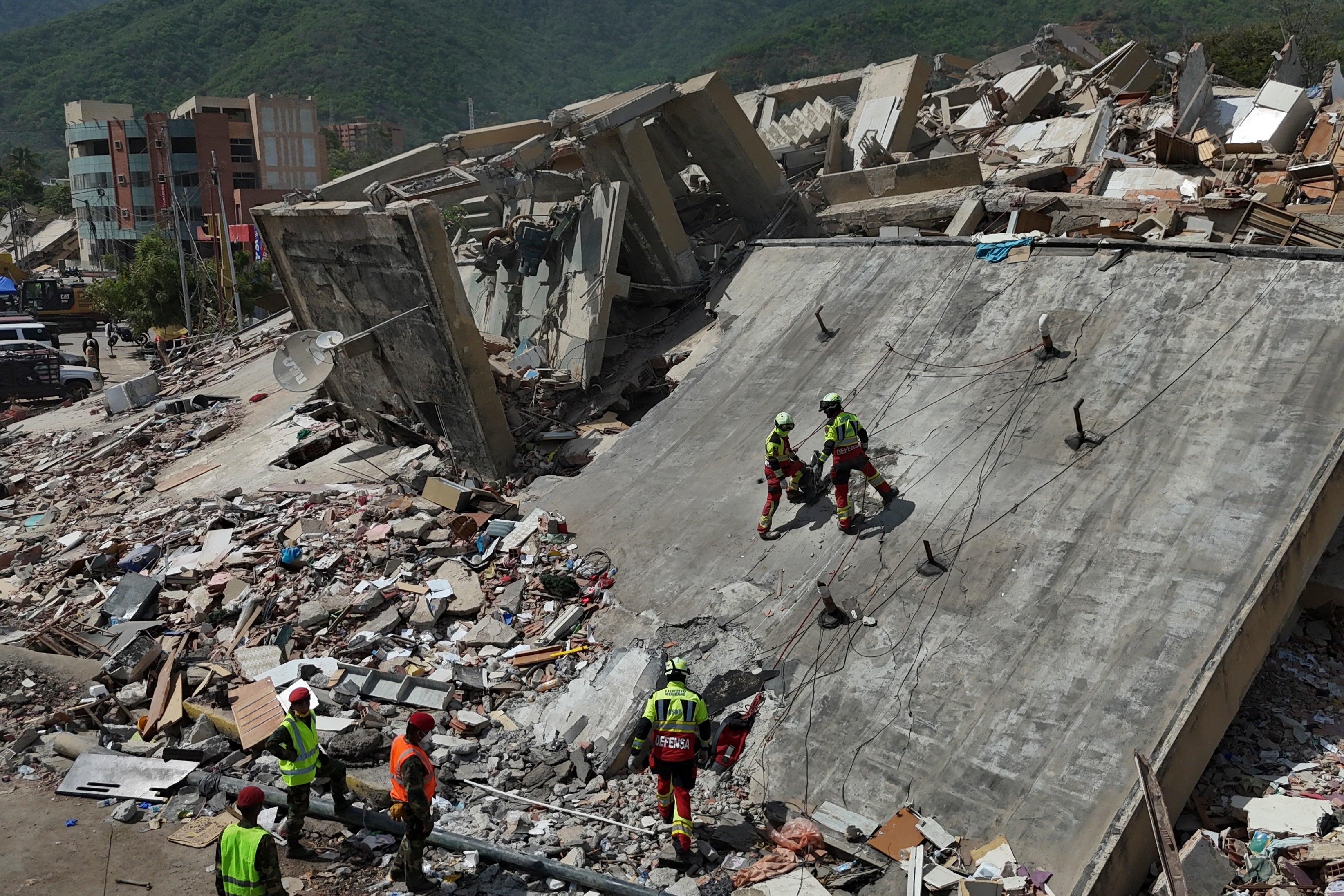 Terremotos en Venezuela: llega más ayuda internacional para hacer frente a la tragedia