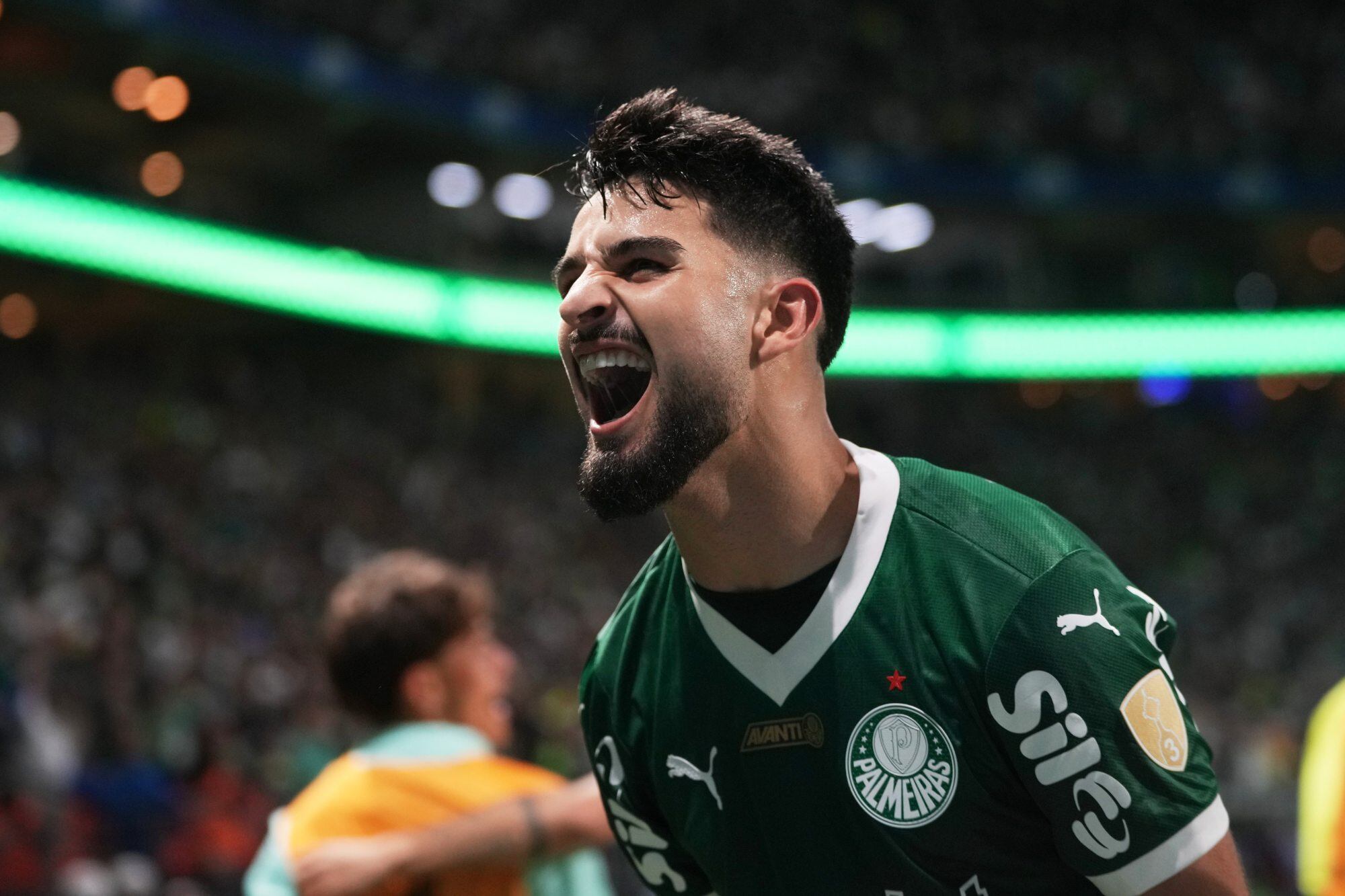 El 'Flaco' López fue la figura de Palmeiras en la victoria frente a River por 2 a 1