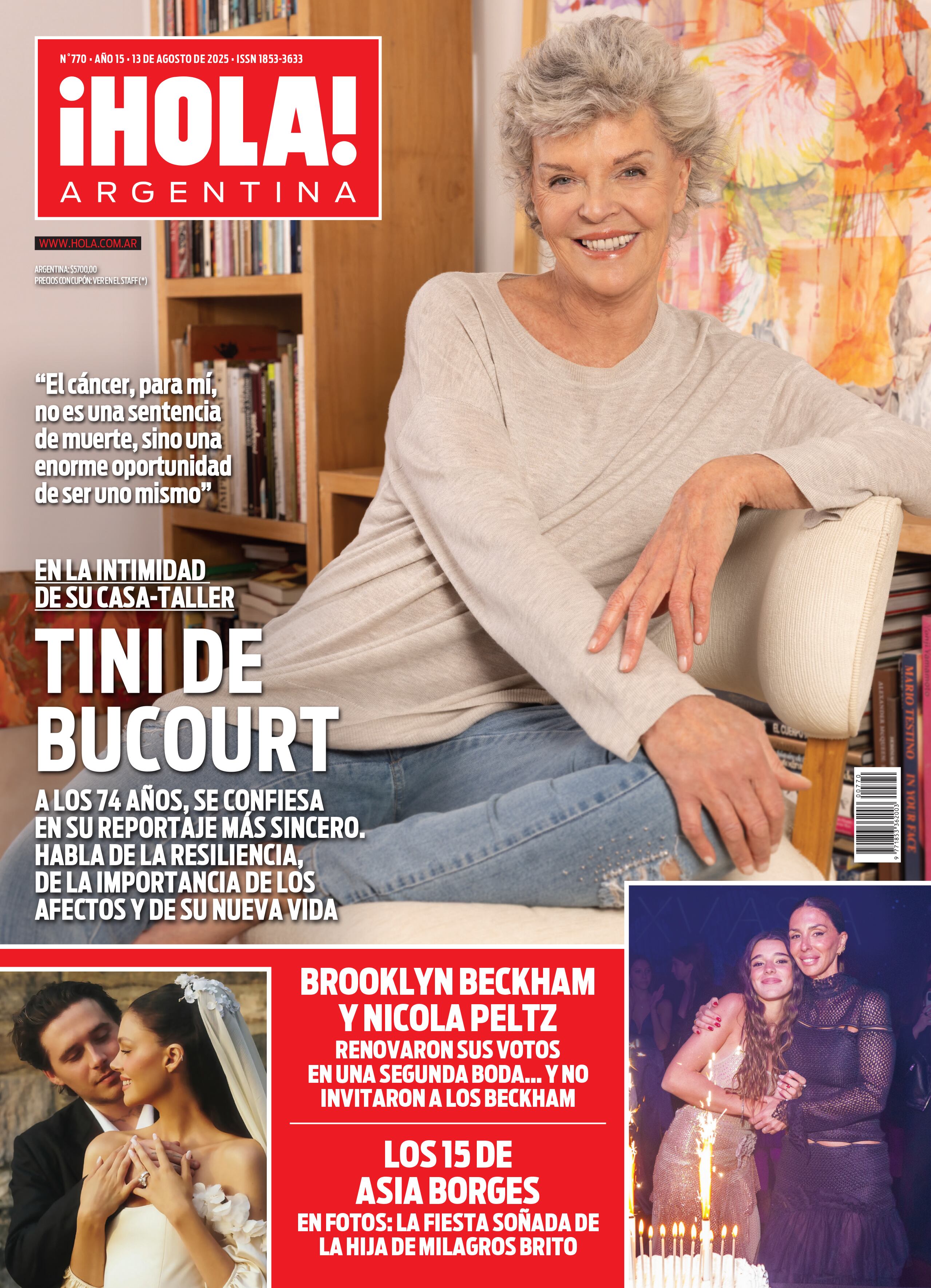 La tapa de revista ¡Hola! de esta semana