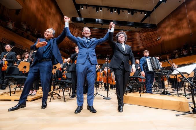 Gustavo Dudamel, Yo-Yo Ma y Golijov