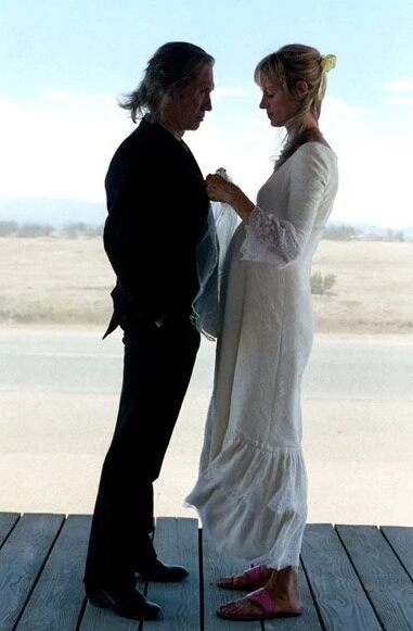 Una escena David Carradine y Uma Thurman en Kill Bill 2