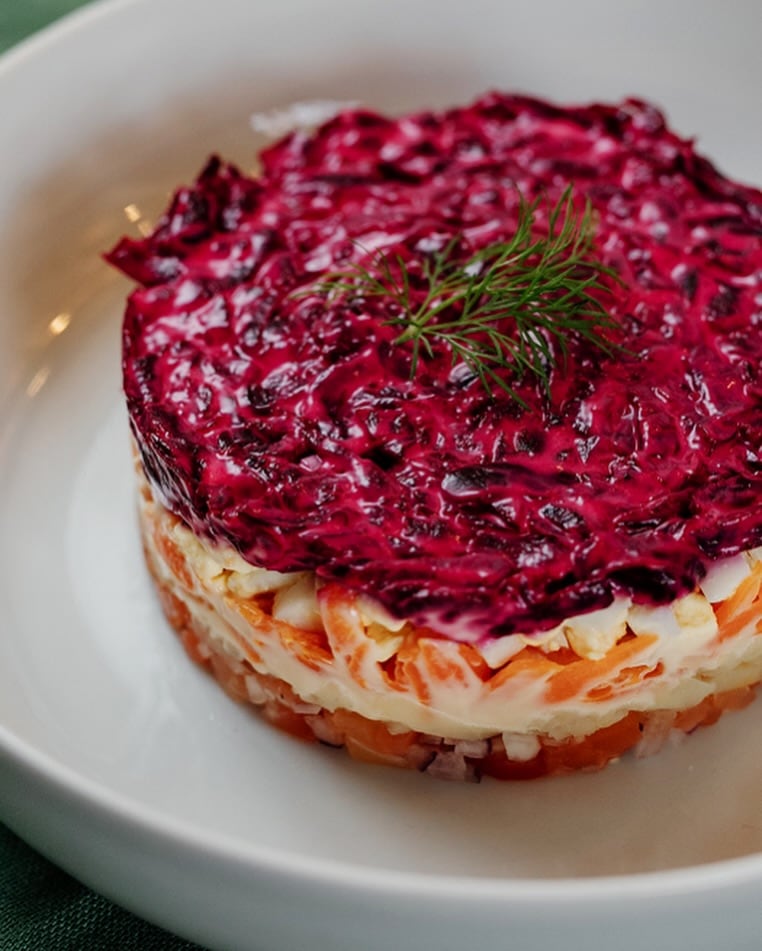 Los platos son de cocina rusa y europea