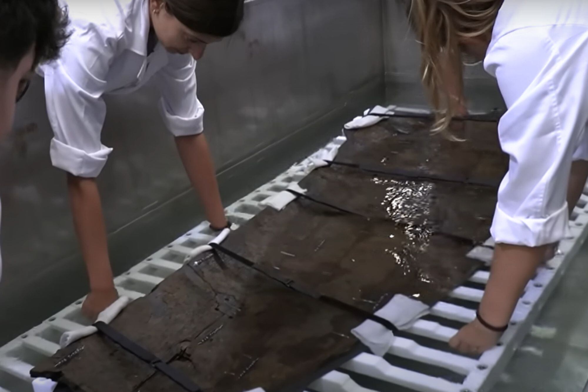 Mazarrón II fue recuperado por un grupo compuesto por 14 expertos españoles luego de permanecer en el fondo de mar durante décadas