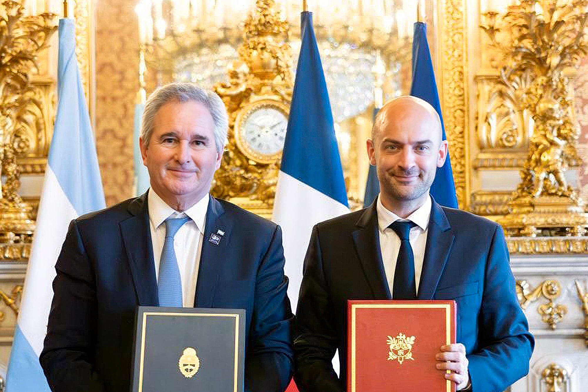 Quirno se reunió con el canciller de Francia y recibió el apoyo para la incorporación de la Argentina a la OCDE