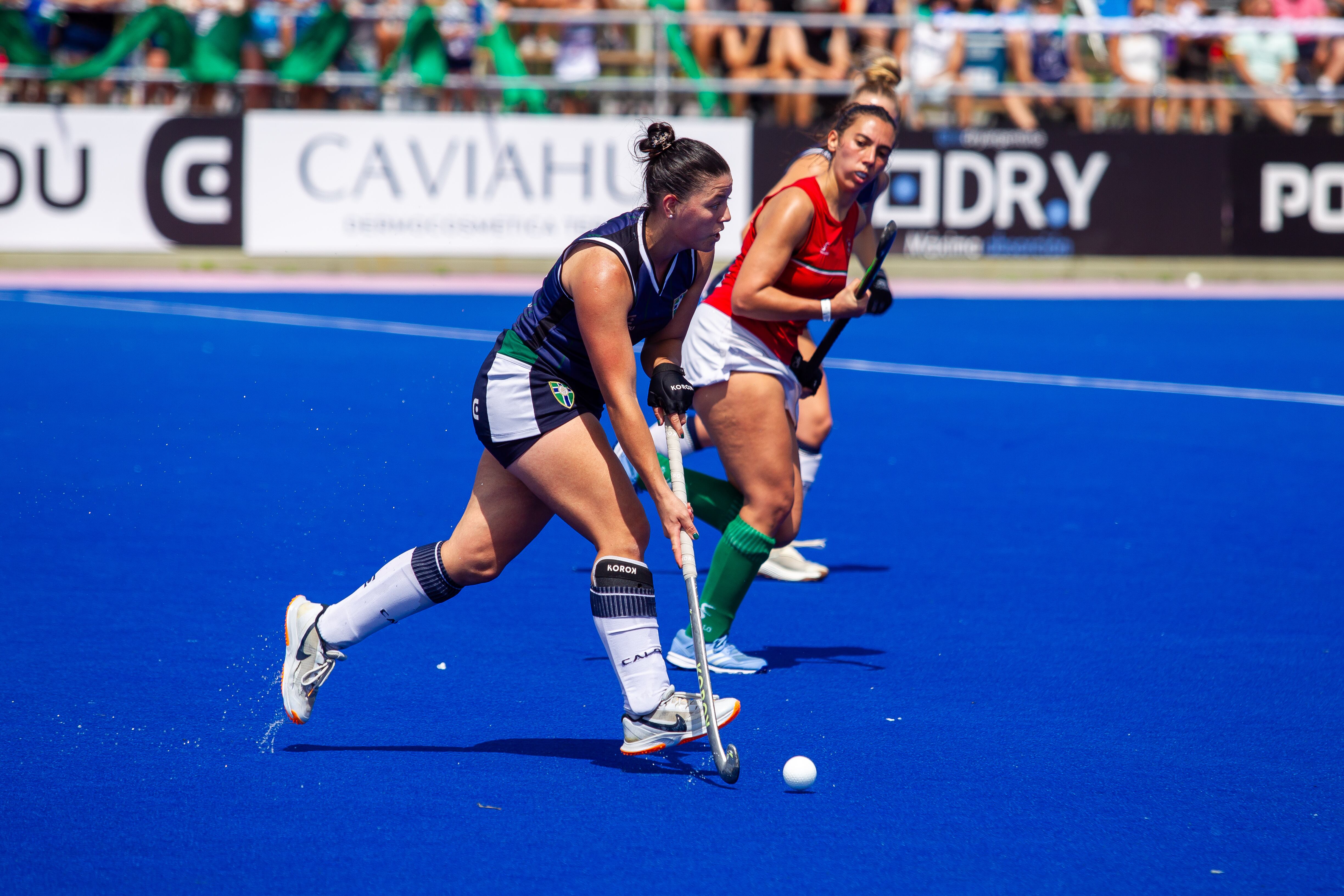 Una escena de la final femenina entre San Fernando e Italiano