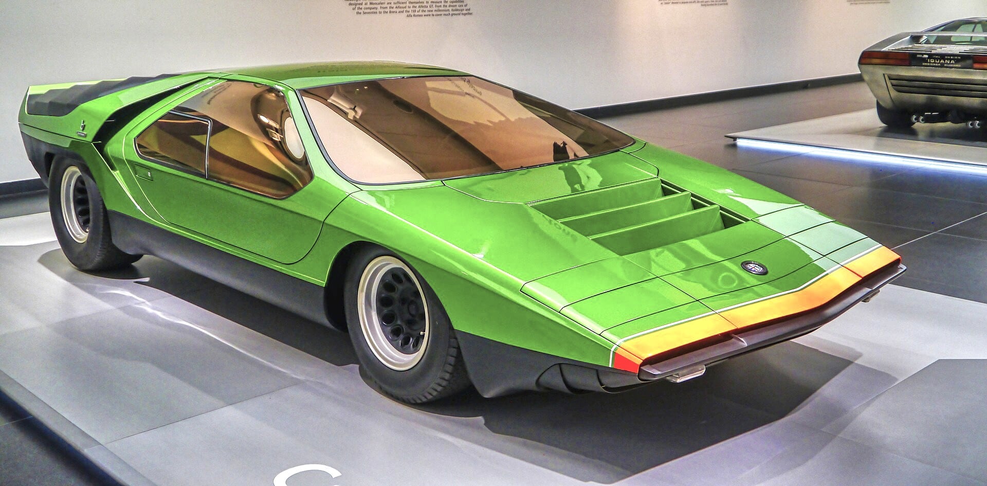 El Alfa Romeo 33 Carabo fue diseñado por Marcello Gandini