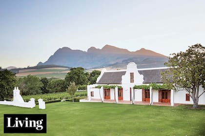 Entre viñedos y una huerta de tres hectáreas, esta casa de campo de 1777 se convirtió en el hotel número uno de Sudáfrica