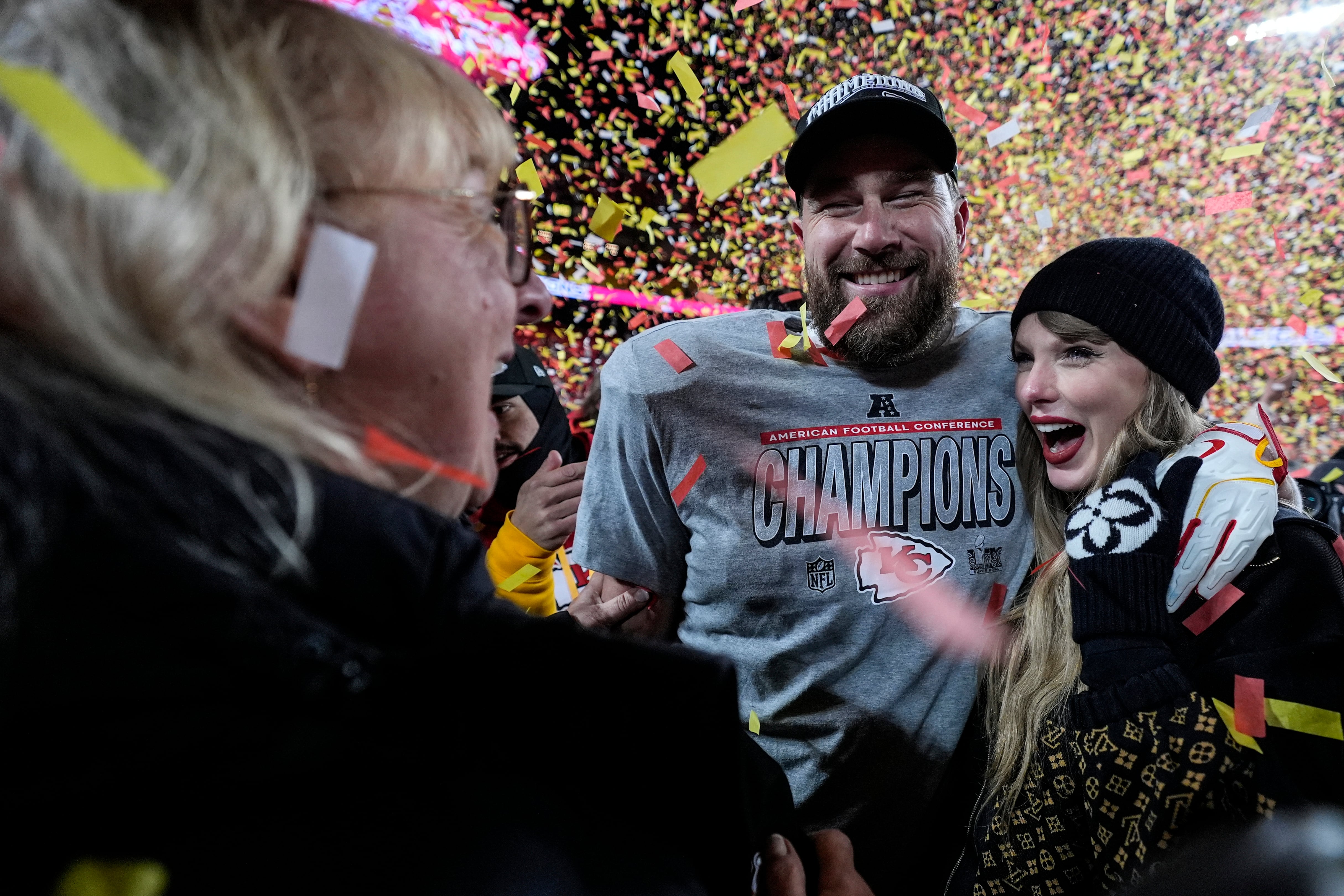 Travis Kelce y Taylor Swift