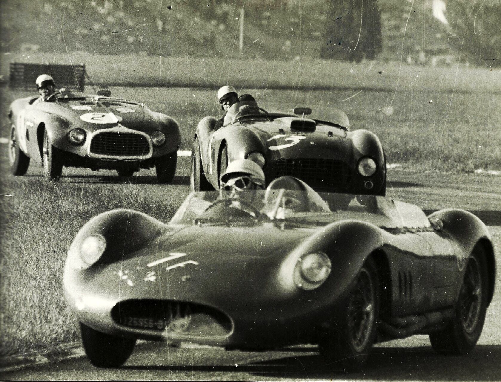 Salerno en la Maserati 200SI