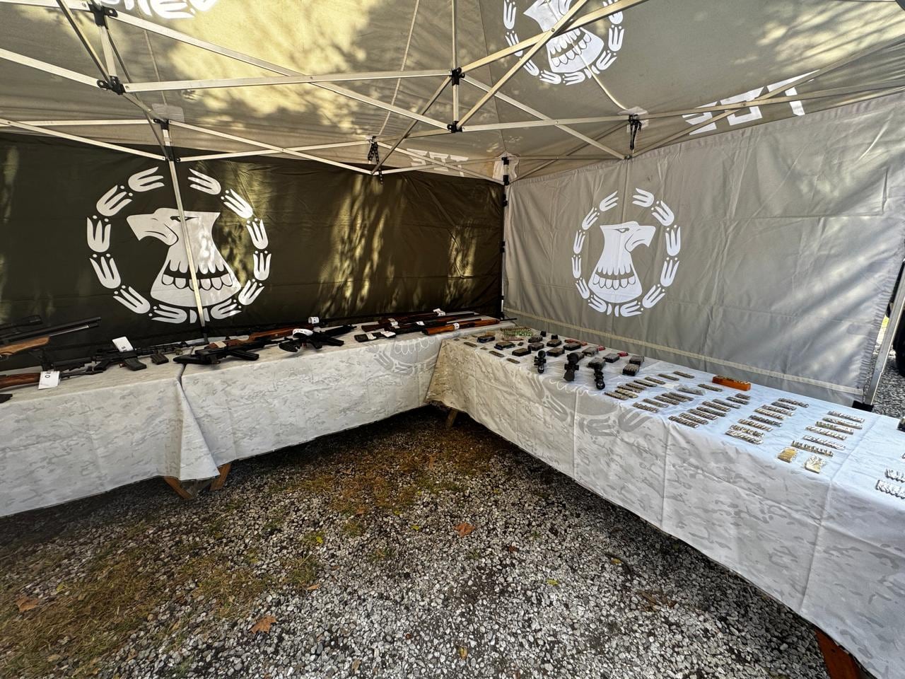 Armas halladas enterradas en Rosario, atribuidas a la Banda de los Menores