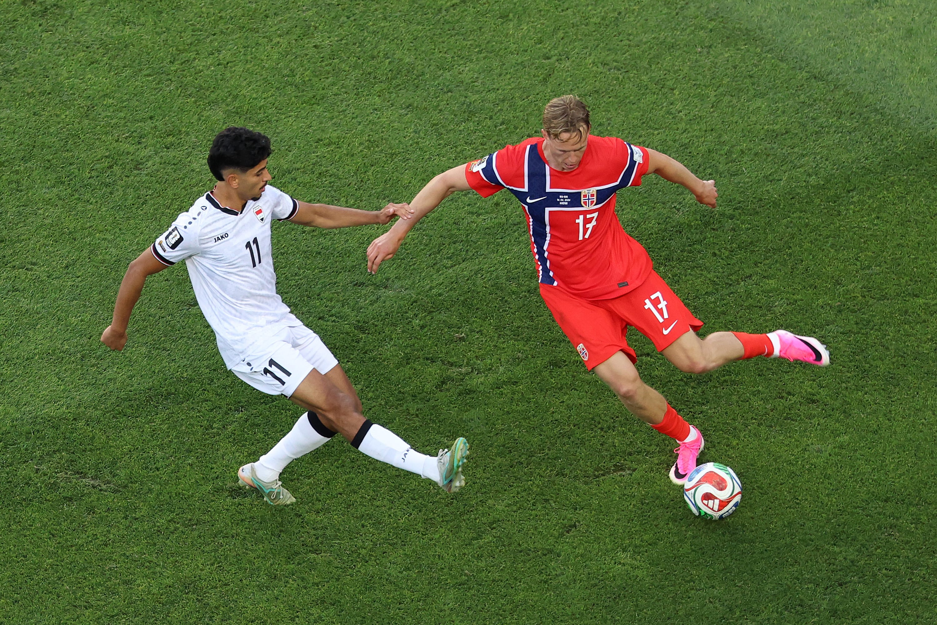 Tras su segundo partido en el Mundial 2026, Noruega ya consiguió su pase a 16avos (AP Foto/Mark Stockwell)