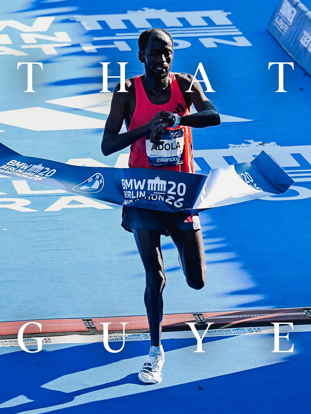 El evento deportivo coronó en la categoría masculina al experimentado corredor etíope Guye Adola Idemo (Foto: Instagram/@berlinmarathon)
