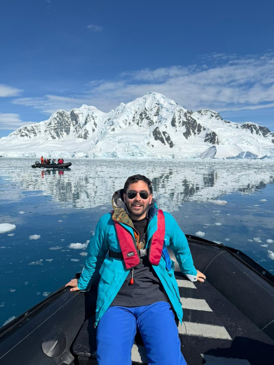 La travesía hacia la Antártida comenzó el 27 de diciembre para Nicolás Pasquali y se extendió hasta el 7 de enero
