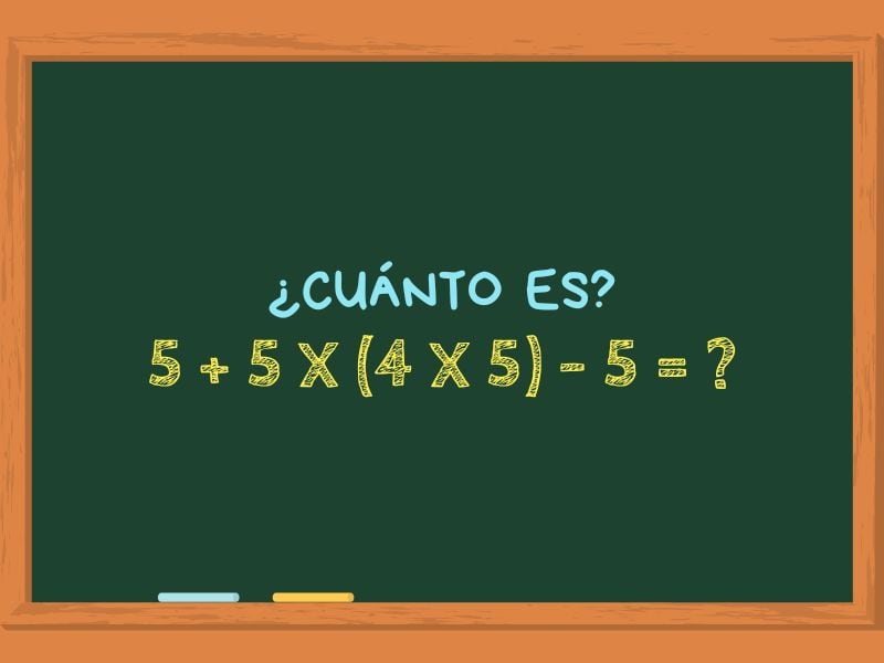 Este ejercicio matemático esconde una pequeña trampa que muy pocas personas llegan a detectar a simple vista