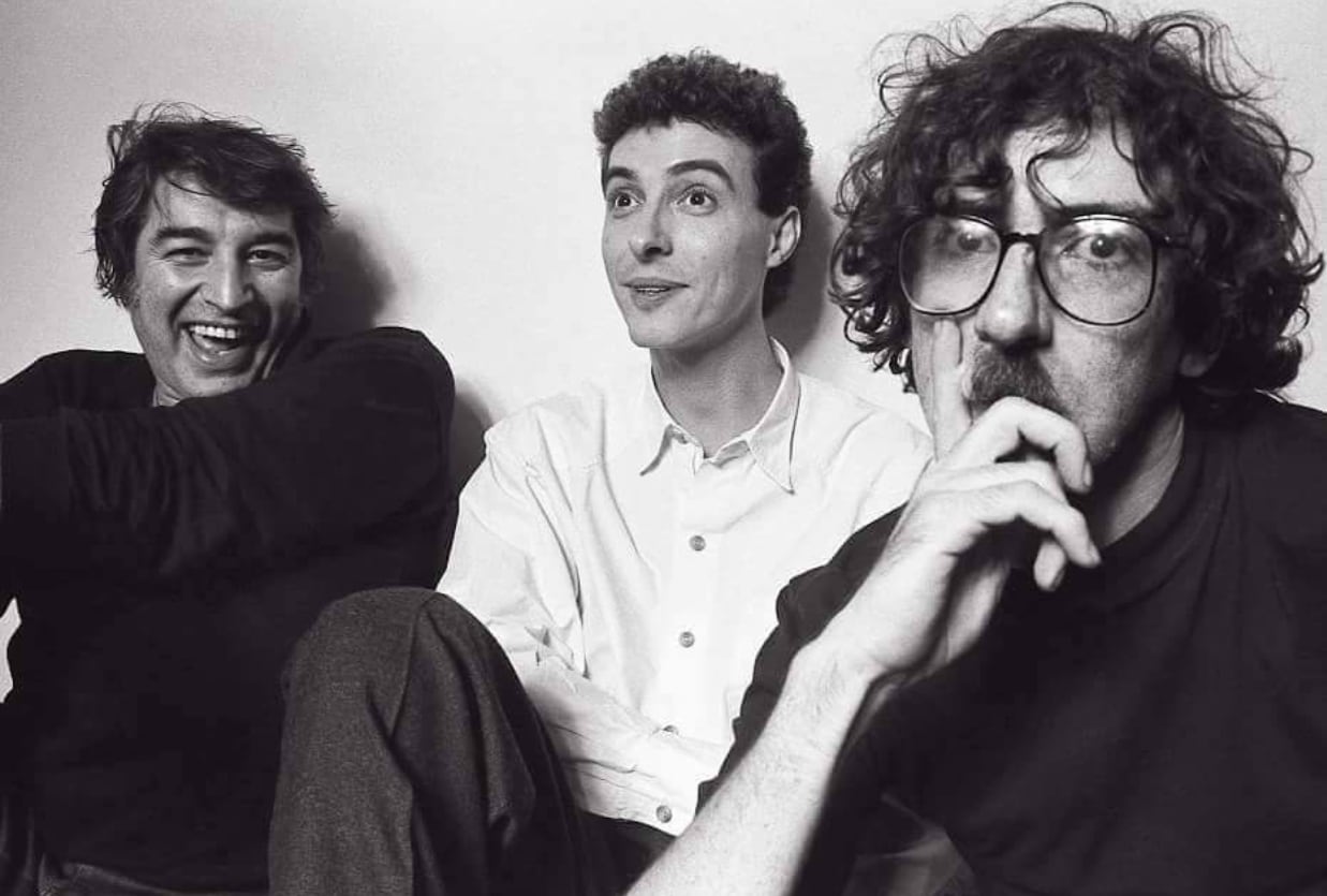 Sandro, Pedro Aznar y Charly García se juntaron a grabar en 1991.