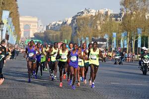 París ultima los detalles para la 40° maratón de la ciudad de la luz