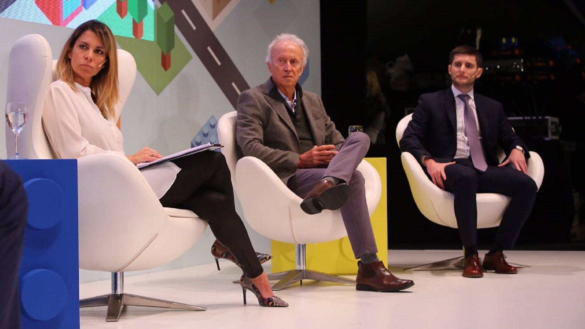 Miguel Camps al lado de Gonzalo de la Serna hace siete años en el summit de real estate de LA NACION: ninguno imaginaba este desenlace