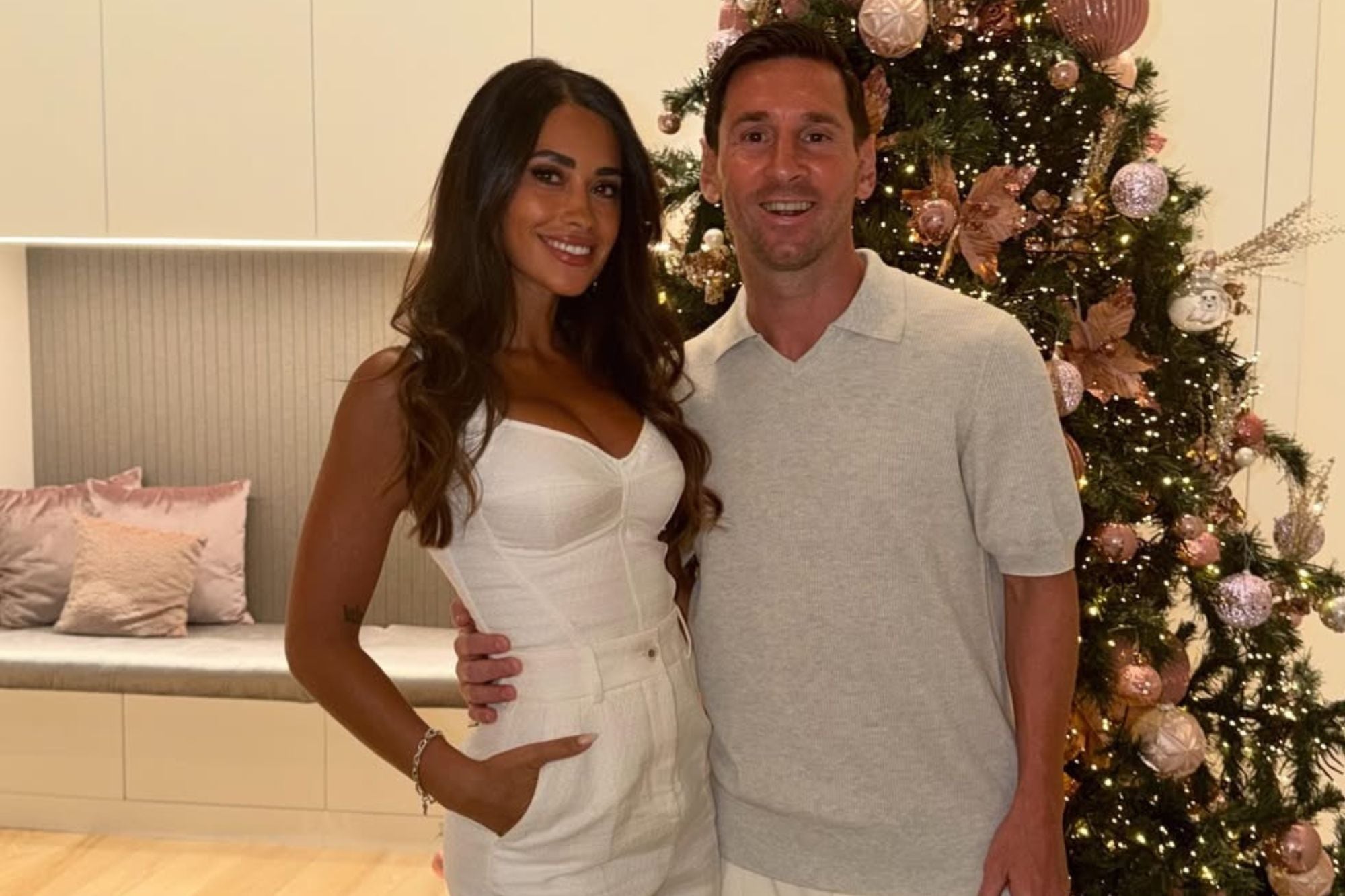 Messi deseó un “Feliz 2026” en familia y todos aplaudieron el espectacular look de Anto Roccuzzo