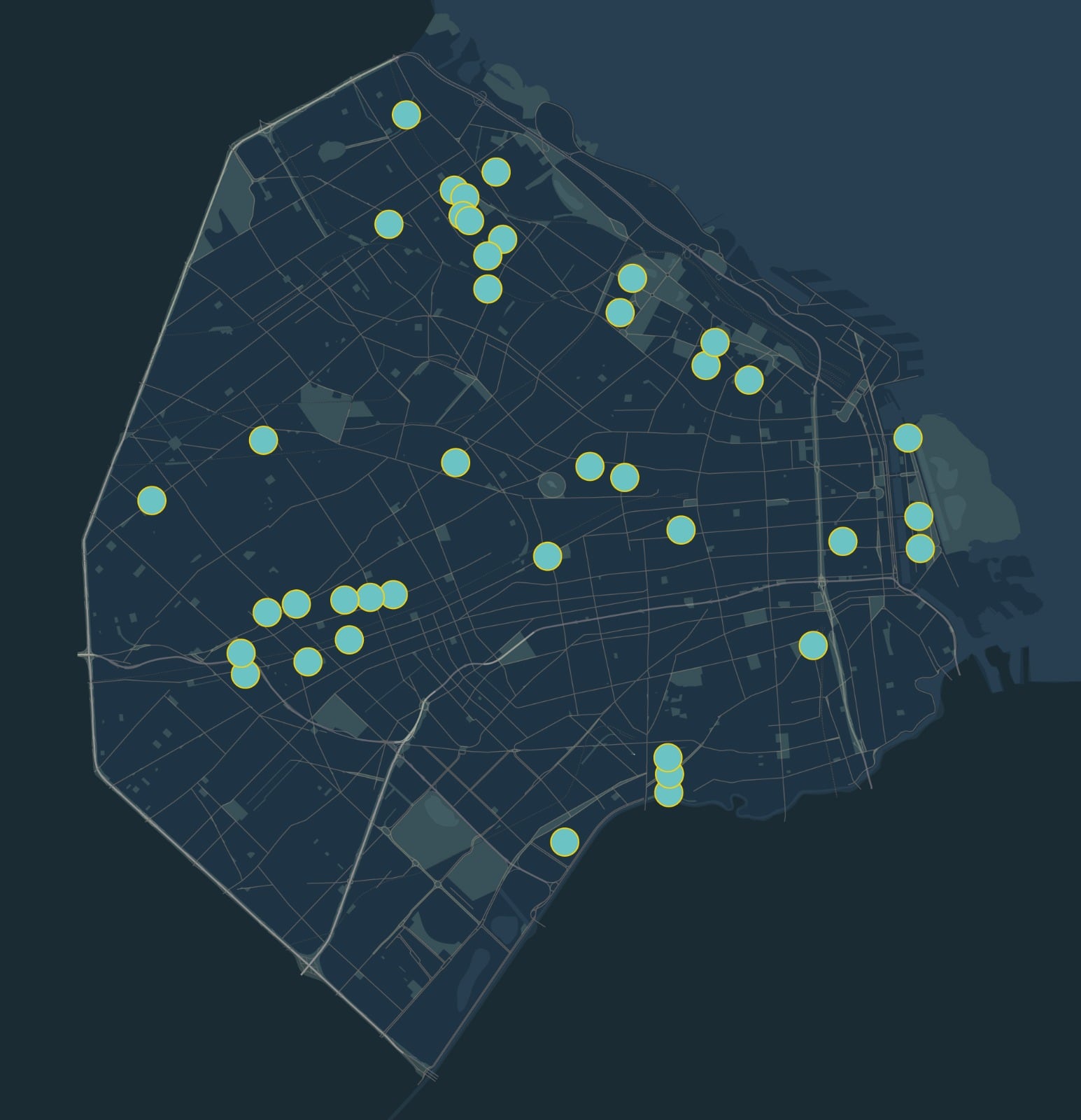 Nuevas dársenas de estacionamiento exclusivo de motos en comunas de la Ciudad