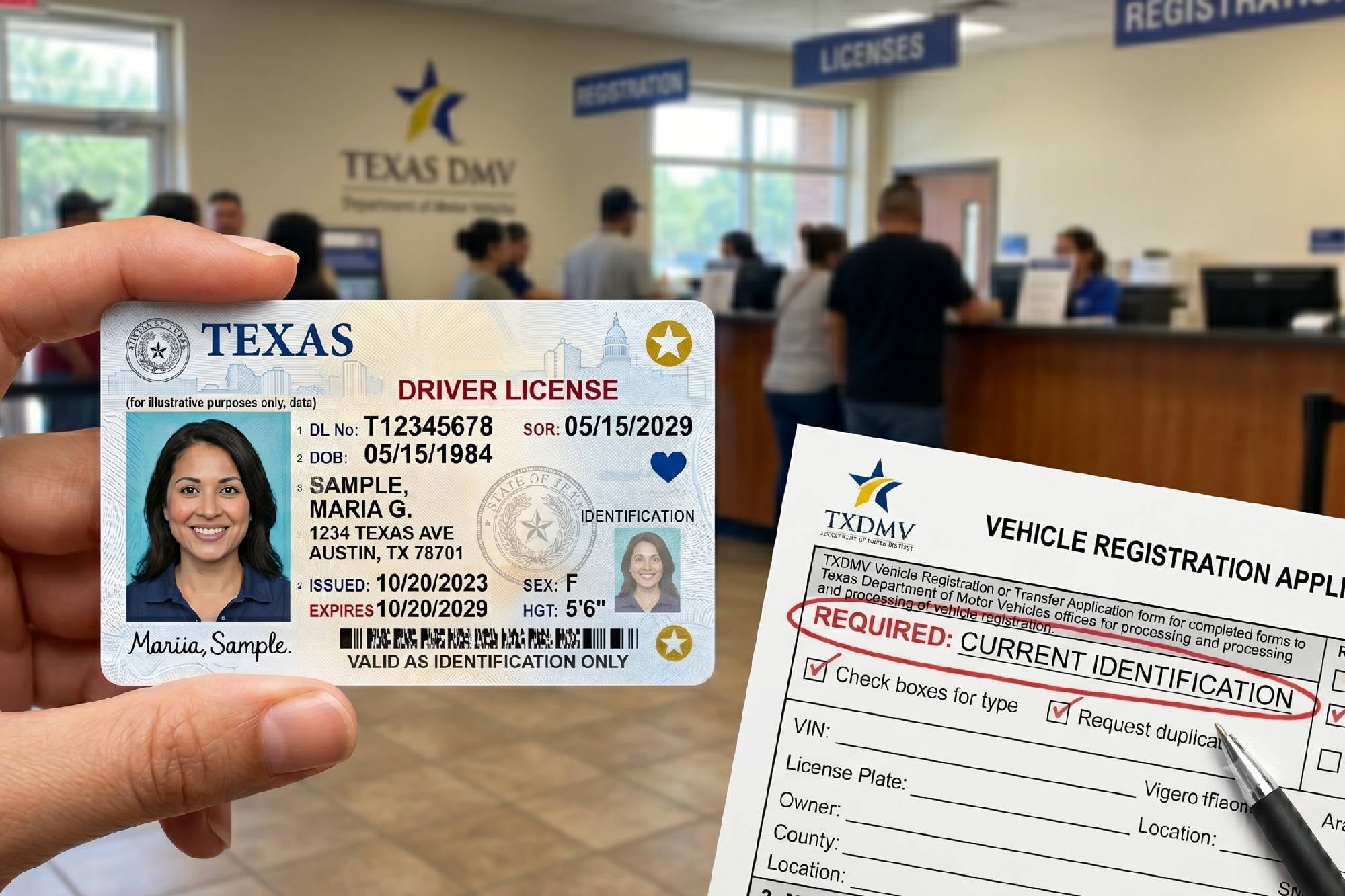 Texas cambia las reglas del DMV: el documento que ahora se exige para registrar un vehículo