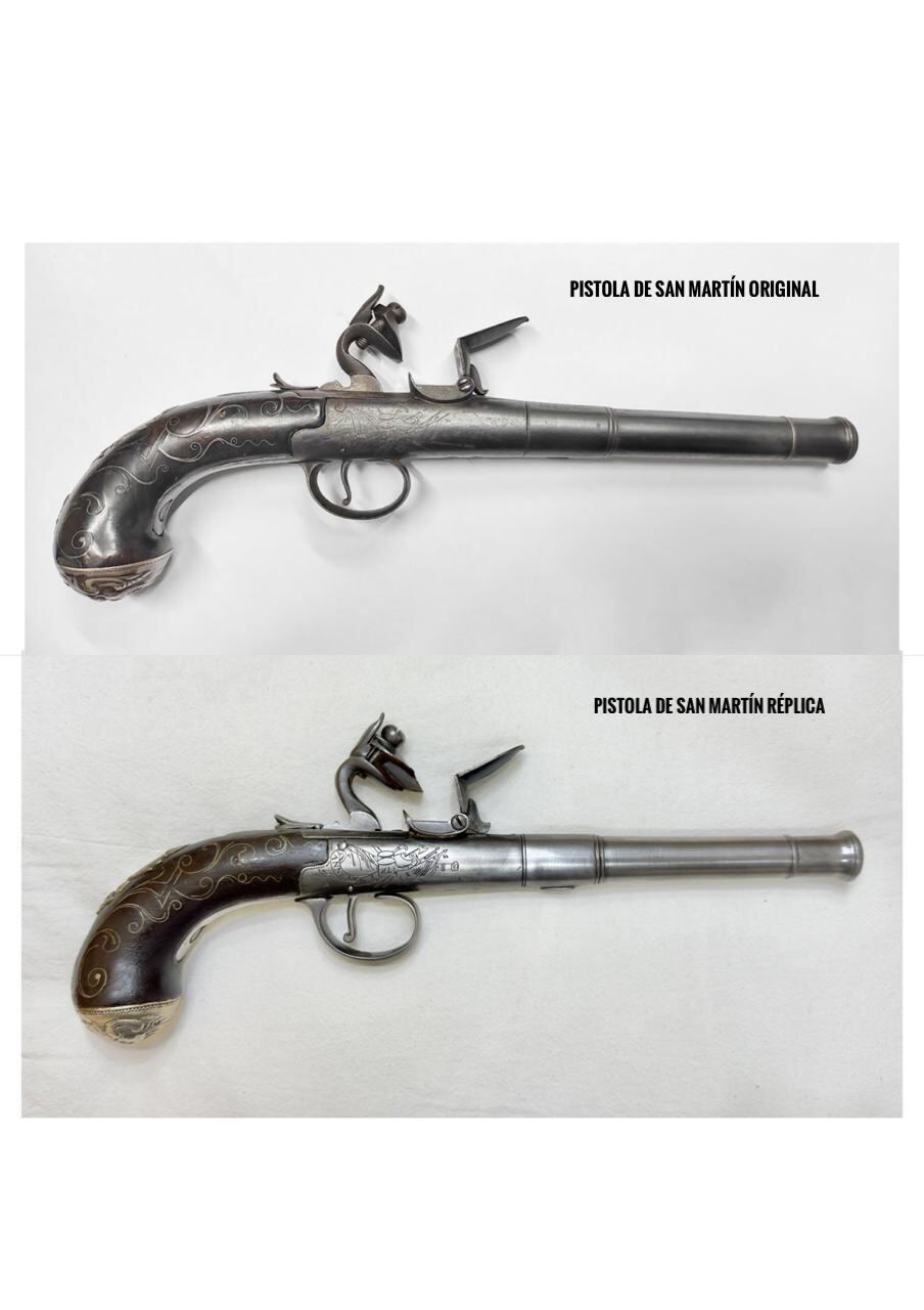 La replica será donada al Museo Mitre para su exhibición