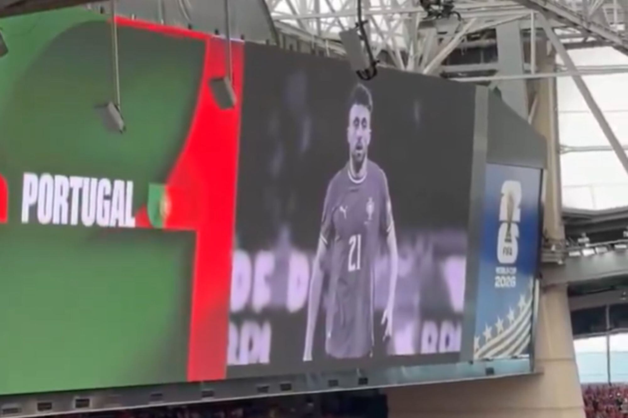 Video: el homenaje de la selección de Portugal a Diogo Jota, con la presencia de sus padres y a casi un año de su muerte