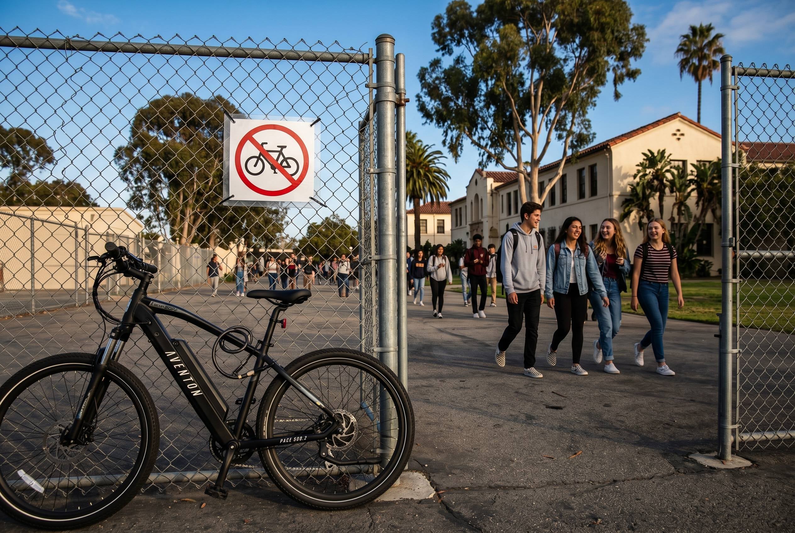Estudiantes de escuelas y secundarias del condado de Orange tendrán restricciones para el uso de e-bikes
