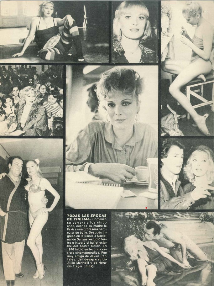 Fotos publicadas por la revista Libre el 6 de mayo de 1986