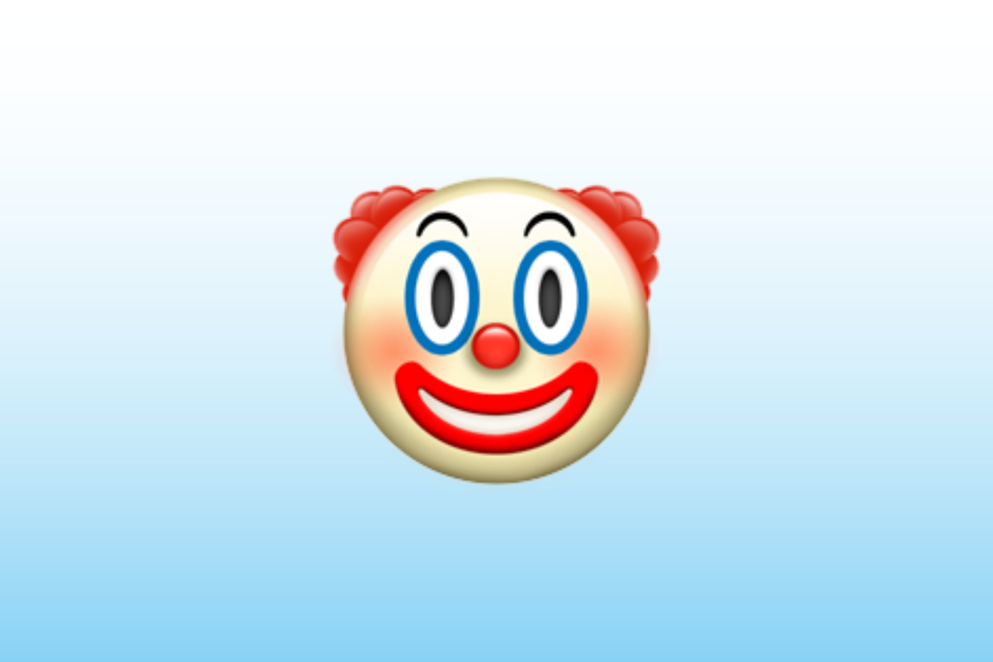 El emoji de payaso puede expresar vergüenza o burla