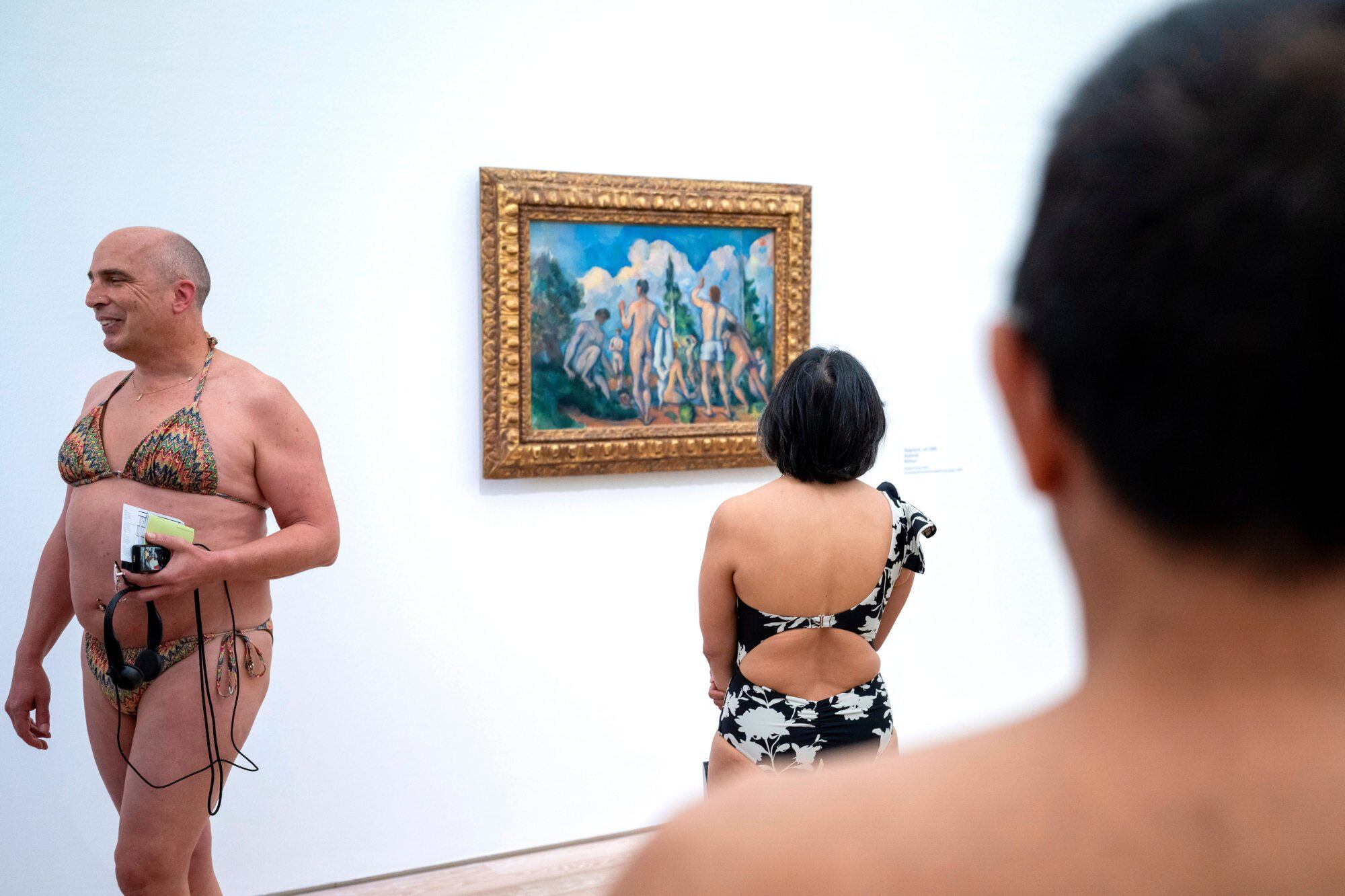 Entradas gratis a un museo para los que se animen a visitar una muestra de Cézanne en malla